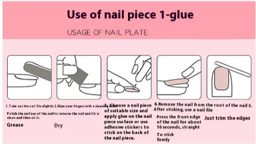 Aurora Manicure Fake Nail Tips