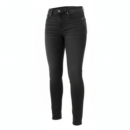 AG Adriano Goldschmied | "The Farrah" High-Rise Skinny Jeans